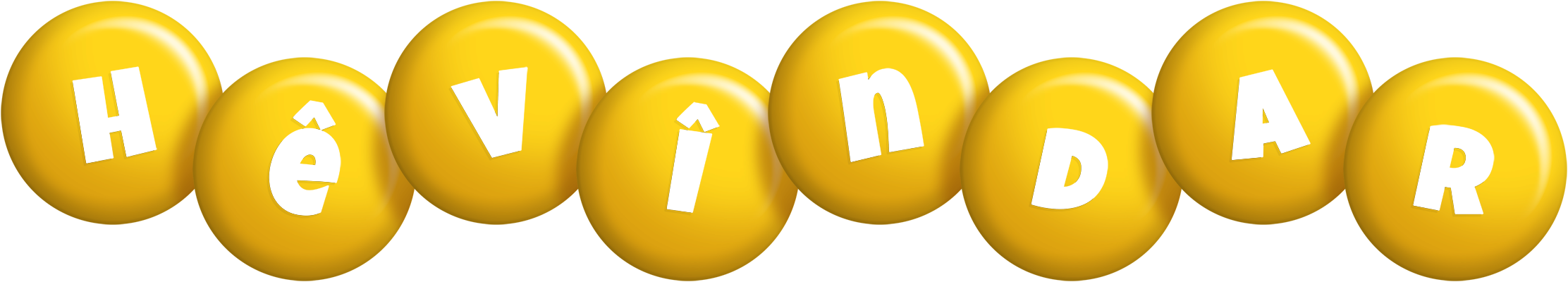 Hêvîndar candy-yellow logo