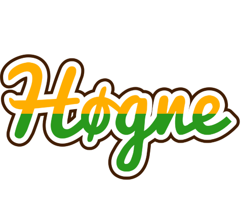 Høgne banana logo