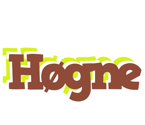 Høgne caffeebar logo