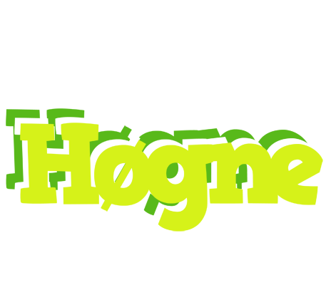 Høgne citrus logo