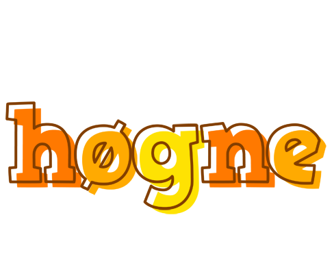 Høgne desert logo