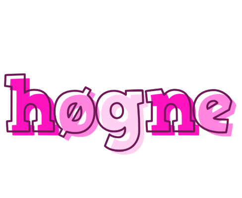 Høgne hello logo