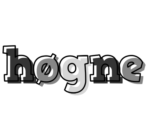 Høgne night logo