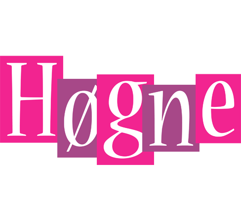 Høgne whine logo