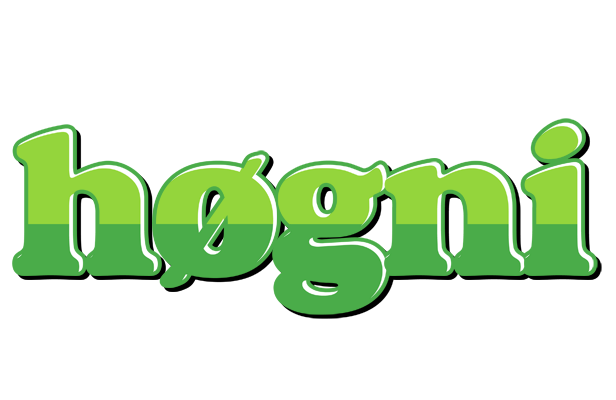 Høgni apple logo
