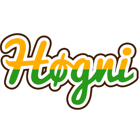Høgni banana logo