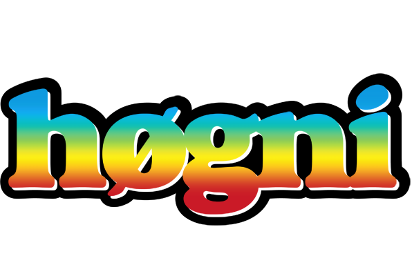 Høgni color logo