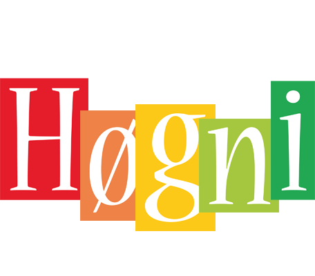 Høgni colors logo