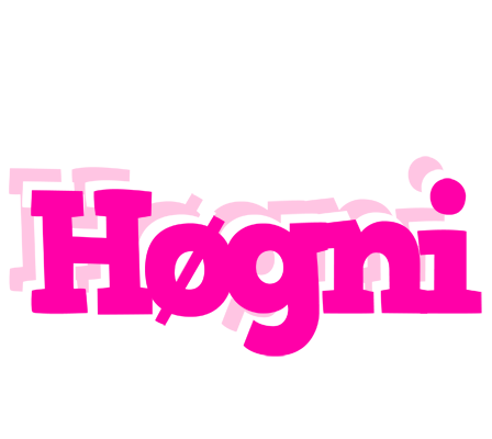 Høgni dancing logo