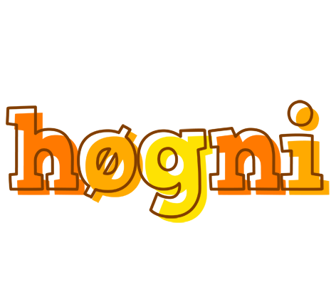 Høgni desert logo