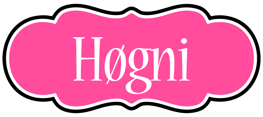 Høgni invitation logo