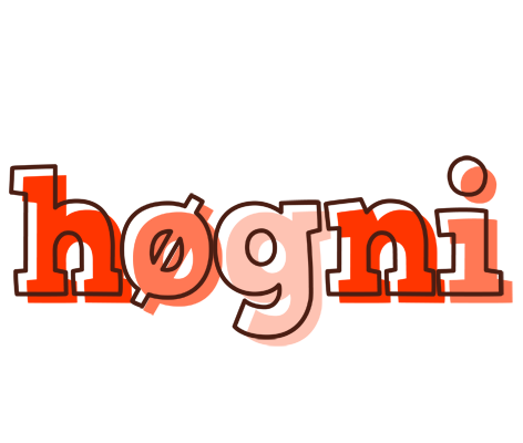 Høgni paint logo