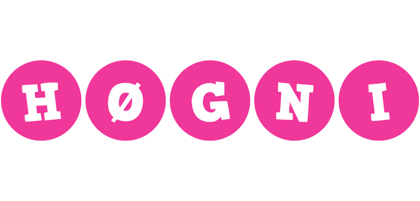 Høgni poker logo