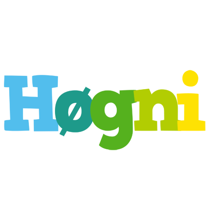 Høgni rainbows logo