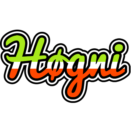 Høgni superfun logo