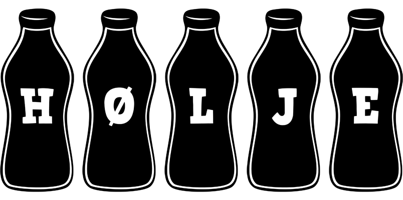 Hølje bottle logo
