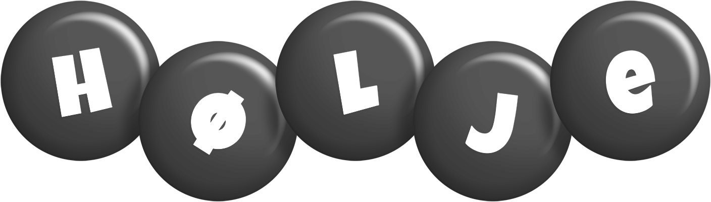 Hølje candy-black logo