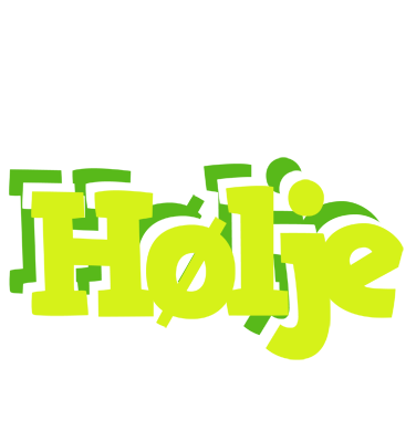 Hølje citrus logo