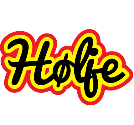 Hølje flaming logo