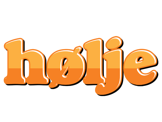 Hølje orange logo