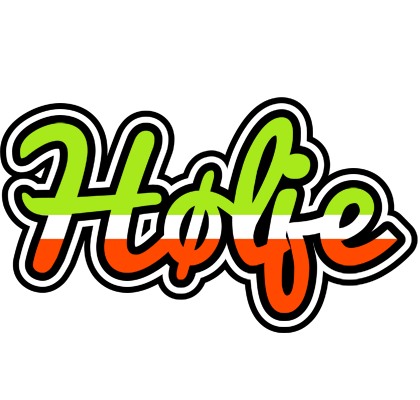 Hølje superfun logo