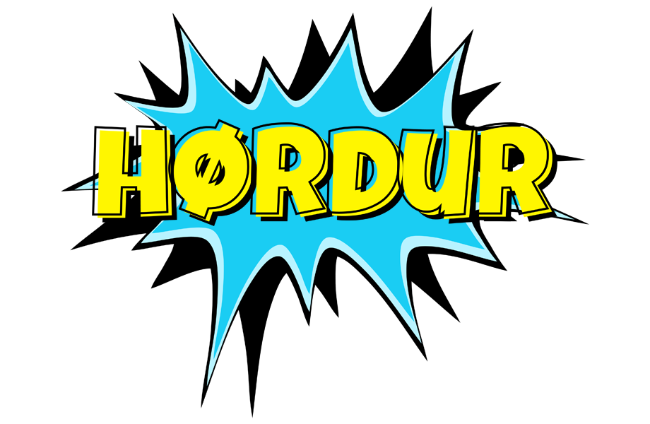Hørdur amazing logo