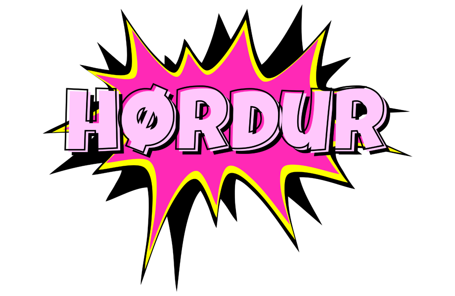Hørdur badabing logo