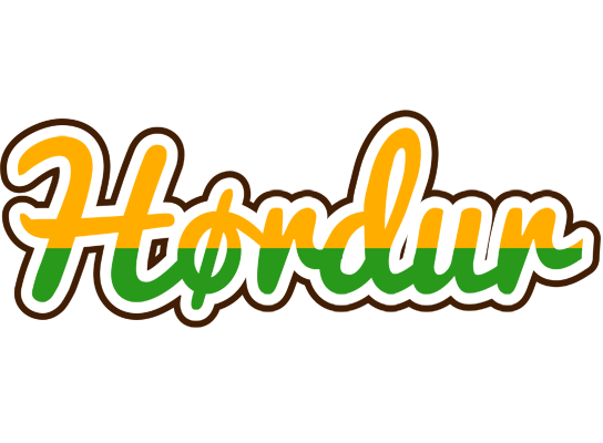 Hørdur banana logo
