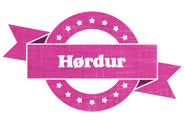 Hørdur beauty logo