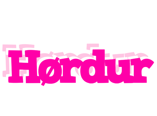 Hørdur dancing logo
