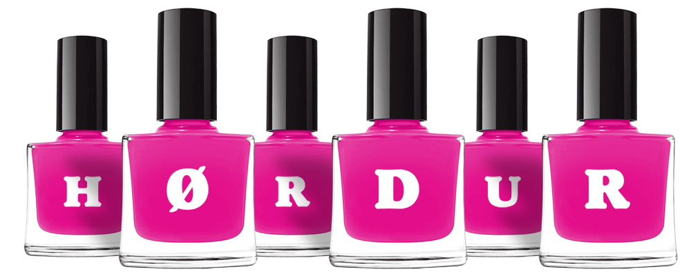 Hørdur nails logo