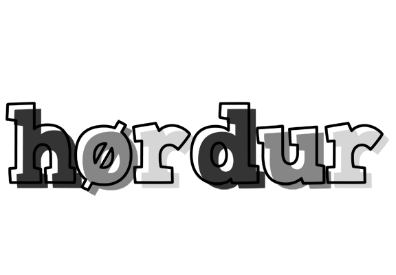 Hørdur night logo
