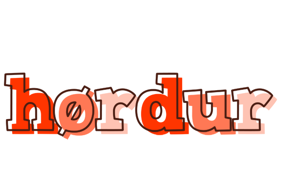 Hørdur paint logo