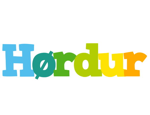 Hørdur rainbows logo