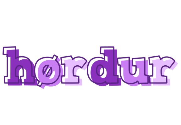 Hørdur sensual logo
