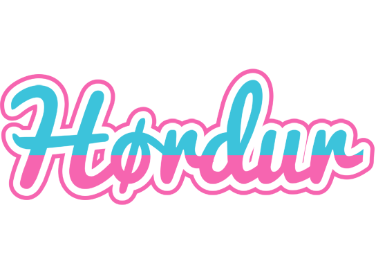 Hørdur woman logo