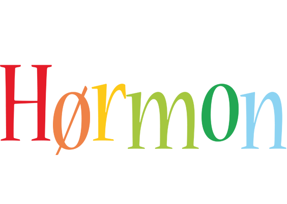 Hørmon birthday logo