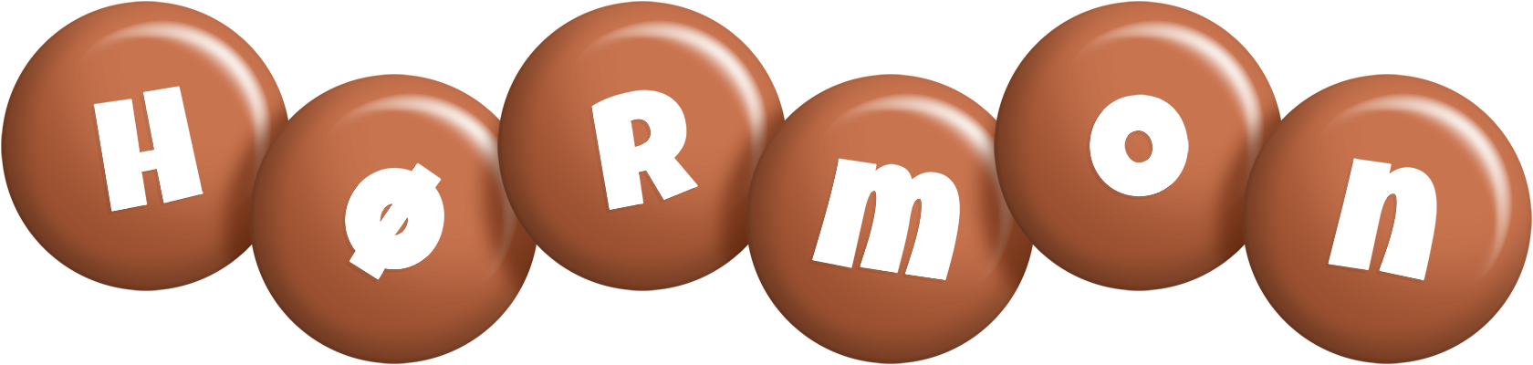 Hørmon candy-brown logo