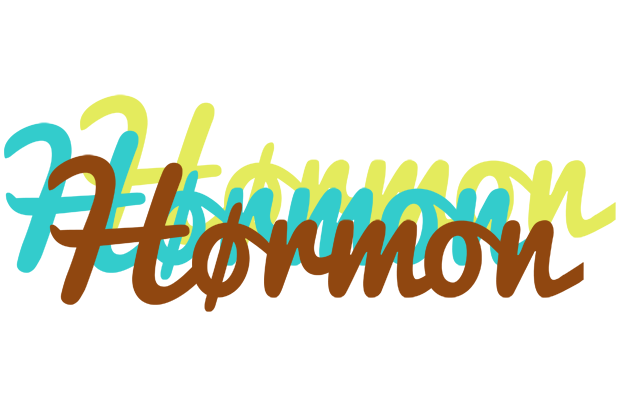 Hørmon cupcake logo