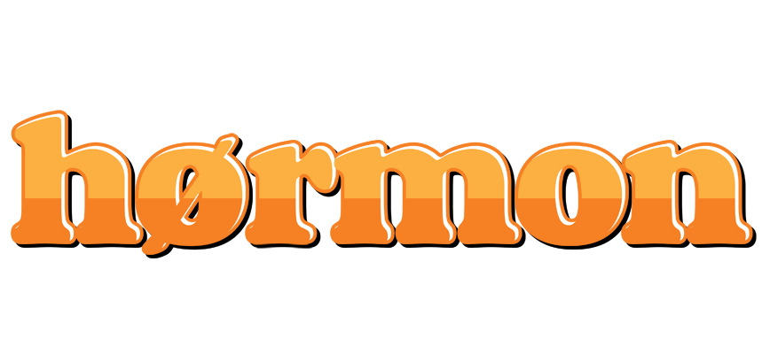 Hørmon orange logo