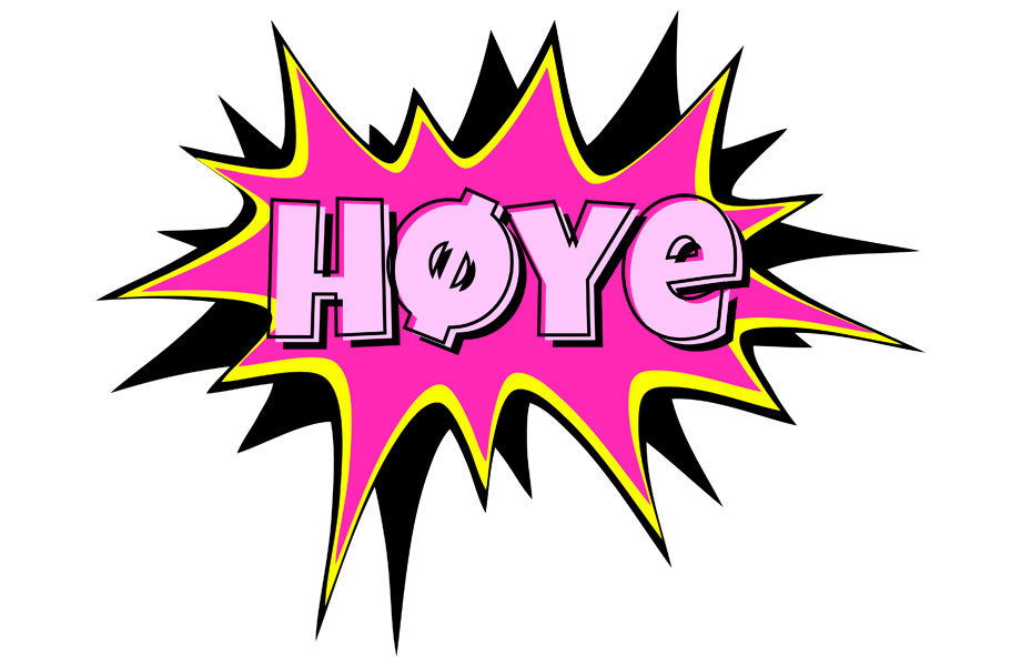 Høye badabing logo