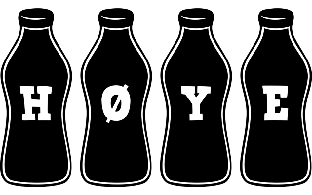 Høye bottle logo