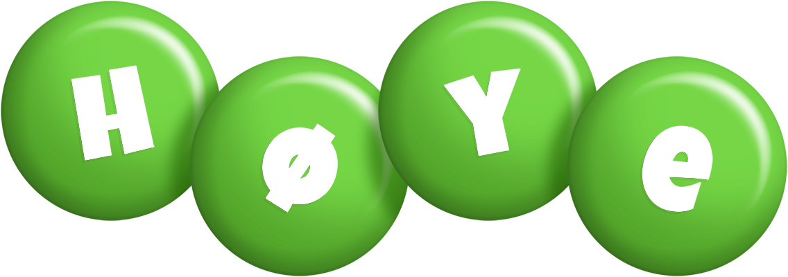 Høye candy-green logo