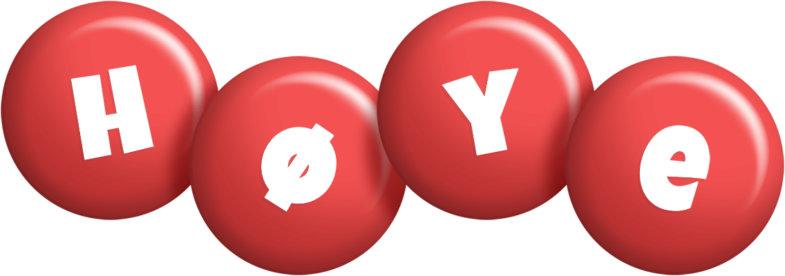 Høye candy-red logo