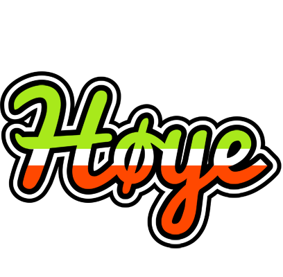 Høye superfun logo