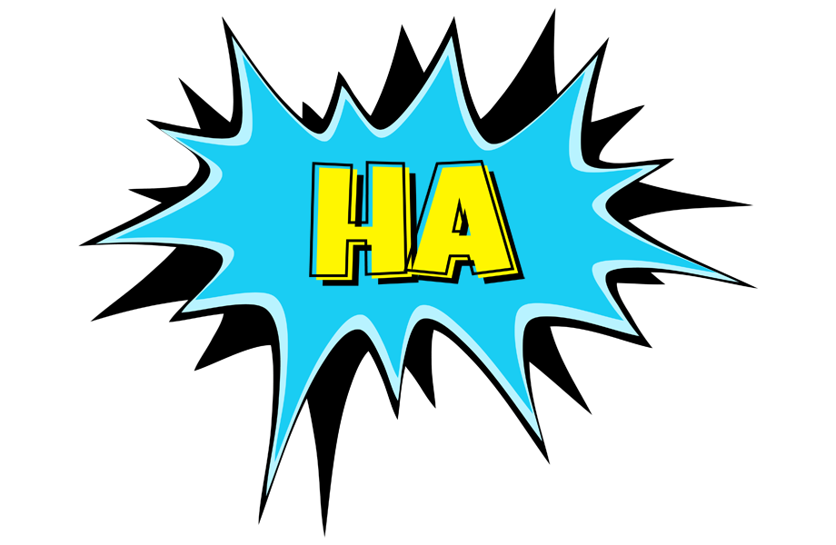 Ha amazing logo