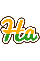 Ha banana logo