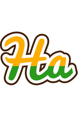 Ha banana logo