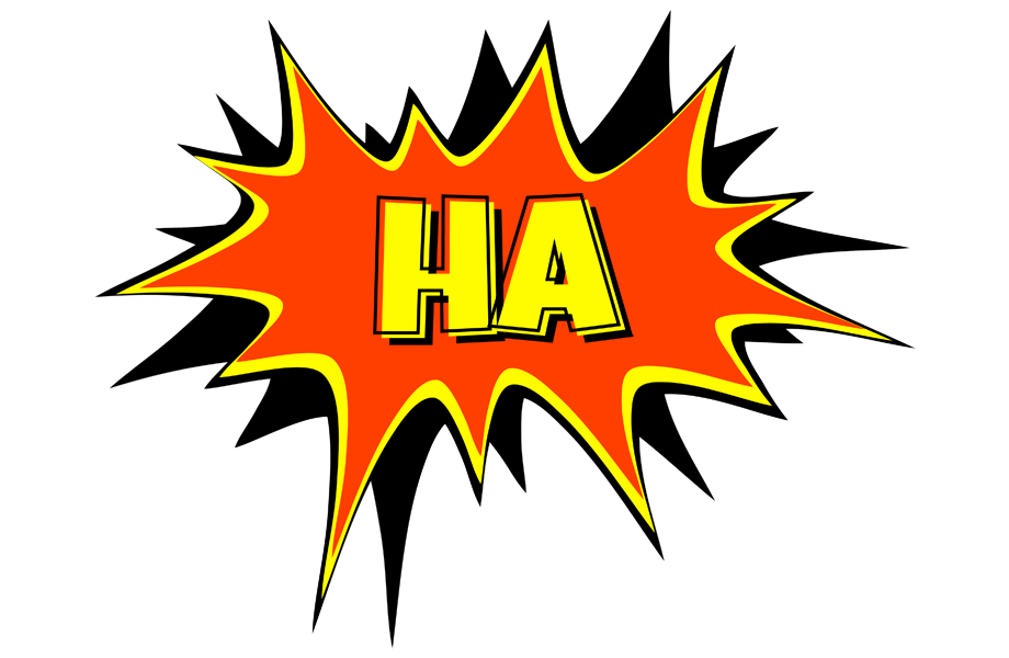 Ha bazinga logo
