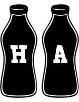 Ha bottle logo